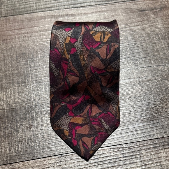 VTG Givenchy Multicolor Abstract Tie